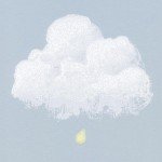 Papier peint bébé Nuages bleus